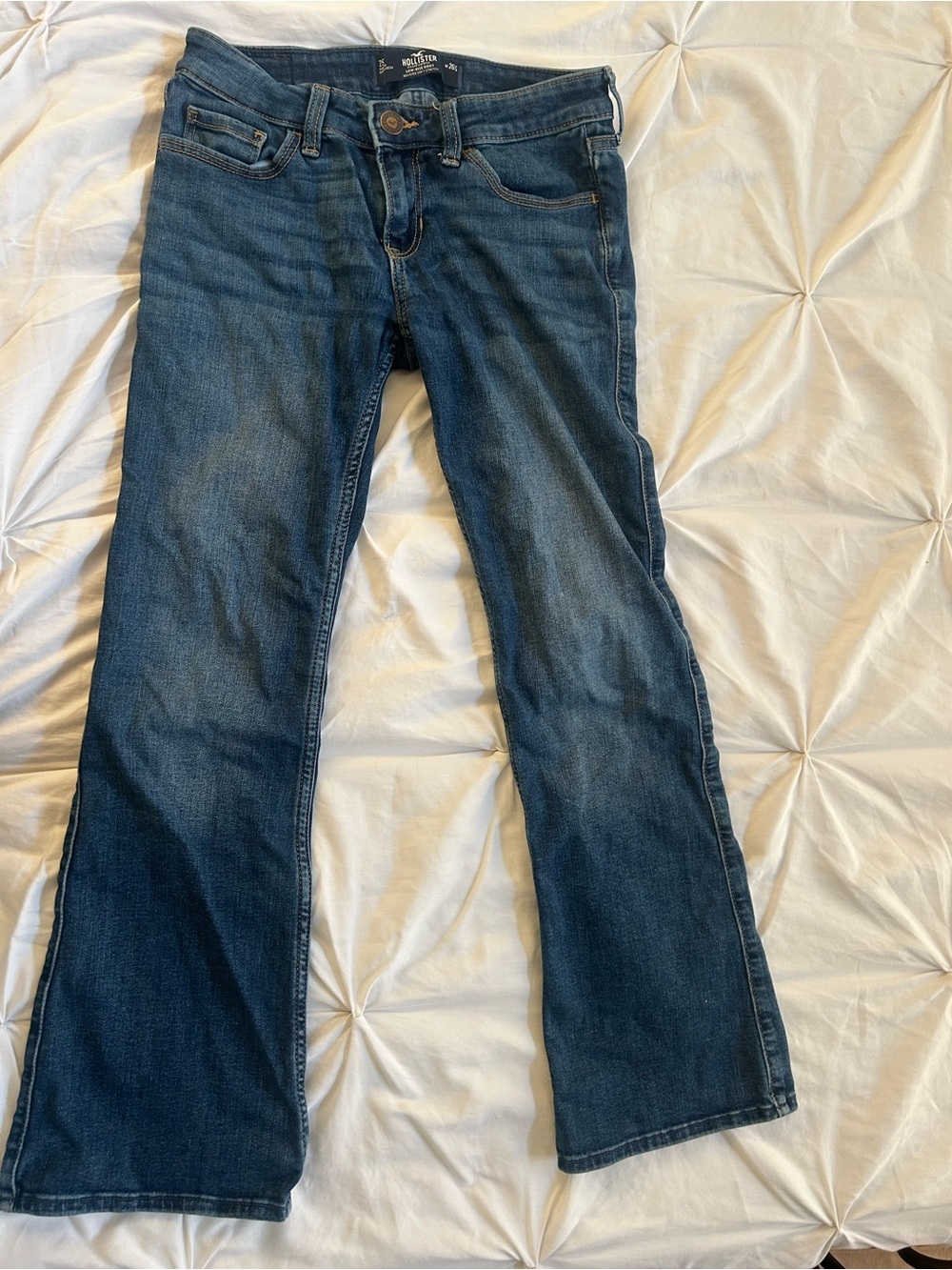 American Eagle Outfitters Women's Medium Blue Flare Jeans